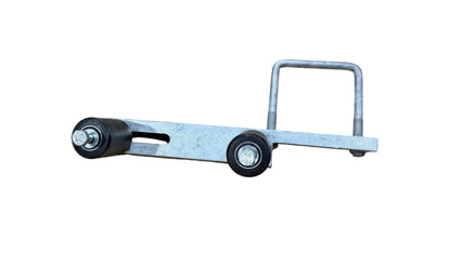 4" Square Post Offset Bottom Guide Roller for Square Cantilever Gates