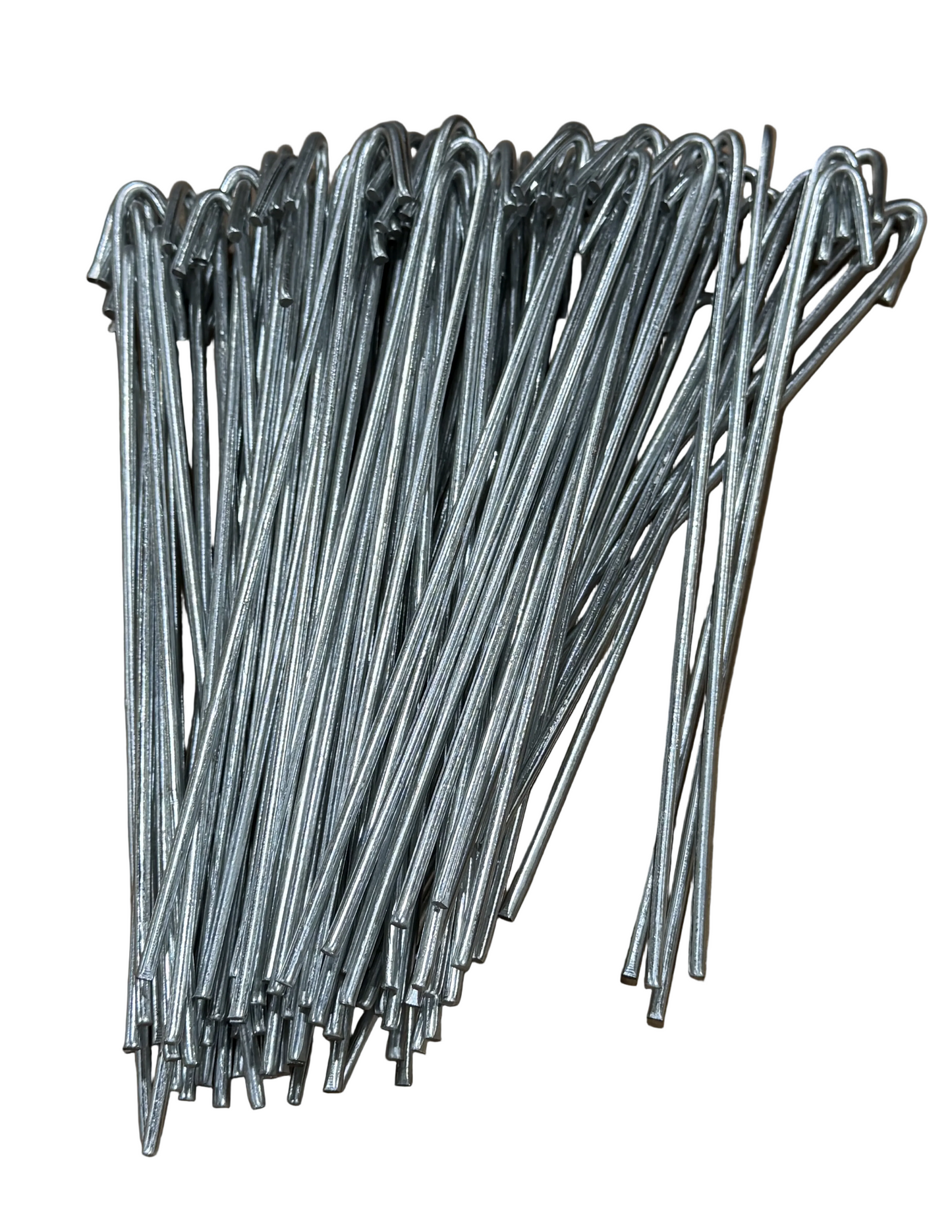 12" x 9-gauge Steel Wire Ties (Bag of 100) for Chain Link Fences