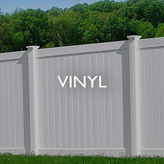 Vinyl fence