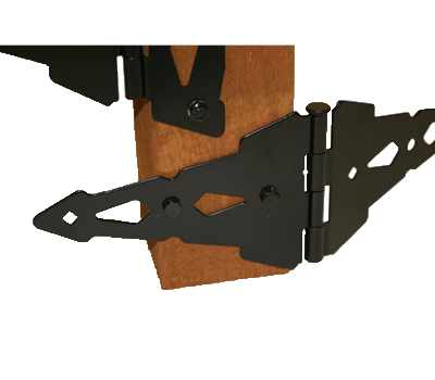 8" Wood Strap Hinge for Wood Fence Gates